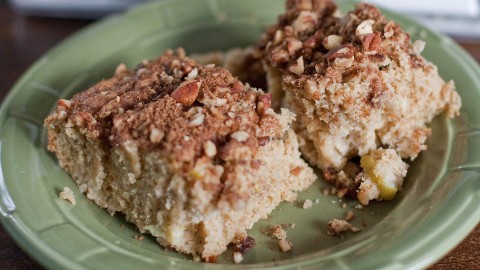 Coffee Cake: un dulce no de café pero que acompaña el café
